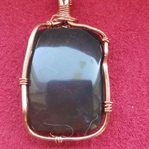 Bloodstone pendant